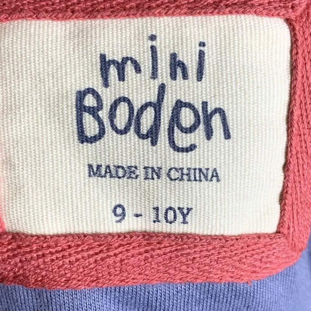 MINI BODEN  Green Fuzzy Teddy Bear Best Girls Size 9-10